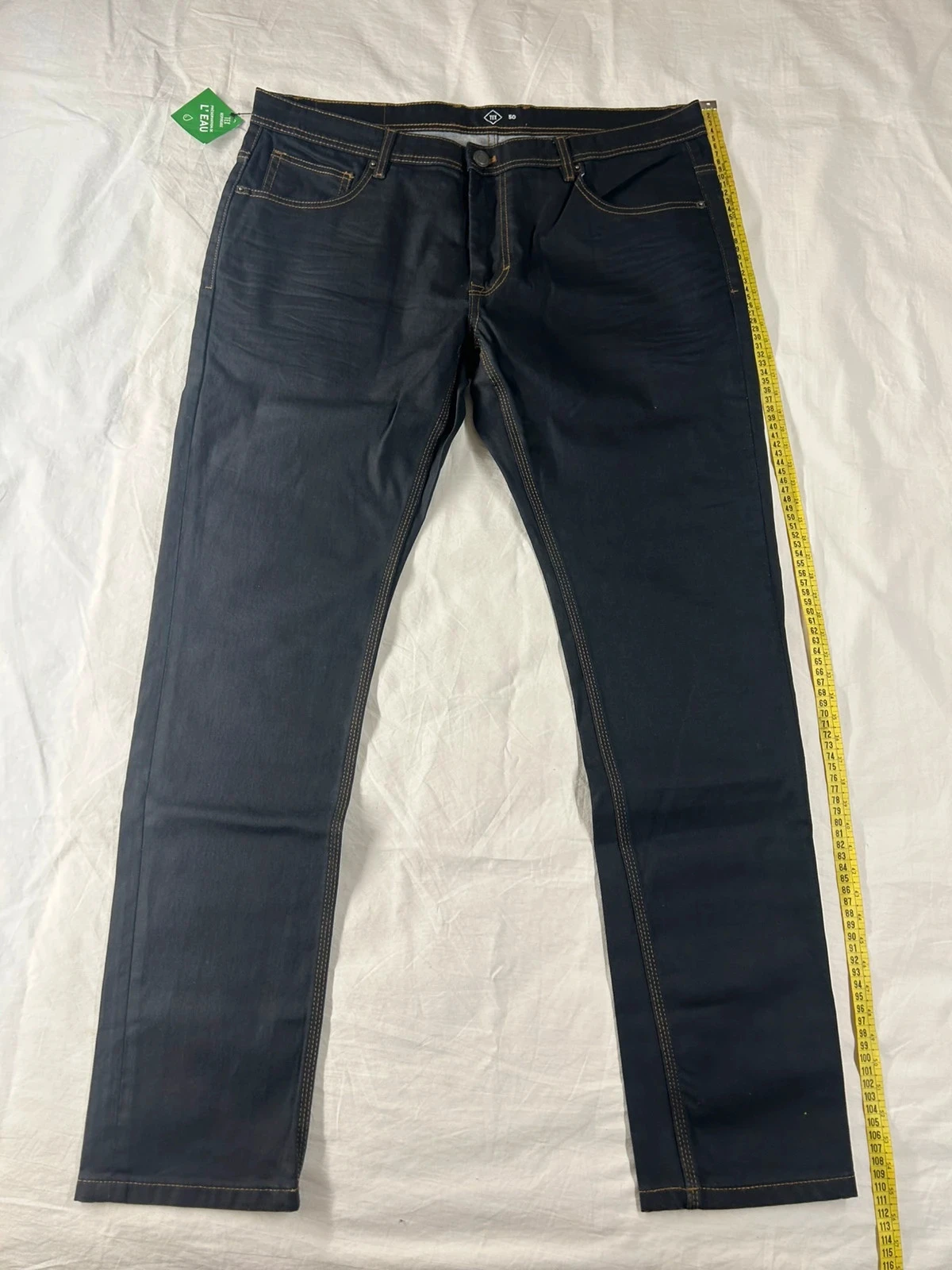 Jean slim noir tex taille 40